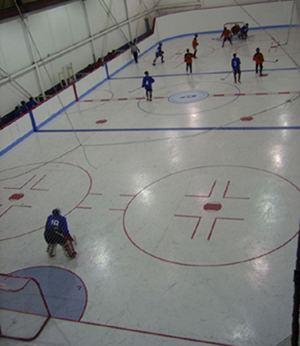 gymnase-hockey-cosom-montreal-300 Ligue de hockey cosom au Complexe Henri-Bourassa