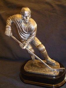 Trophée pour le meilleur joueur d'une ligue de hockey cosom à Montréal