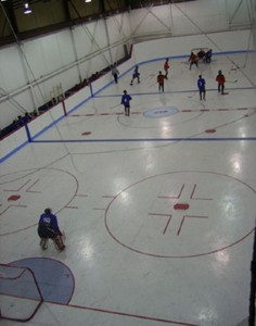 Gymnase pour hockey cosom à Montréal